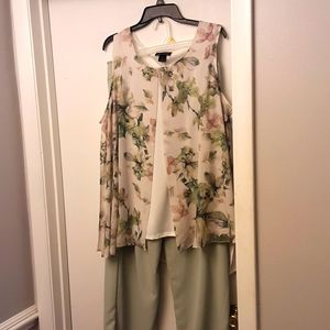 New Two piece pant outfit